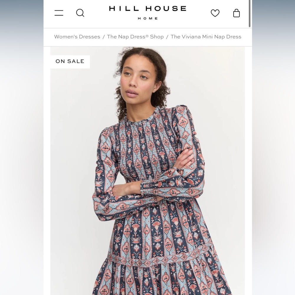This is the Hill House Viviana Mini Nap Dress!